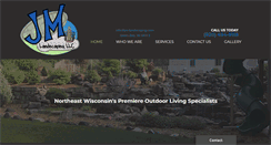 Desktop Screenshot of jm-landscaping.com